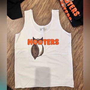 Hooters White Tank Top